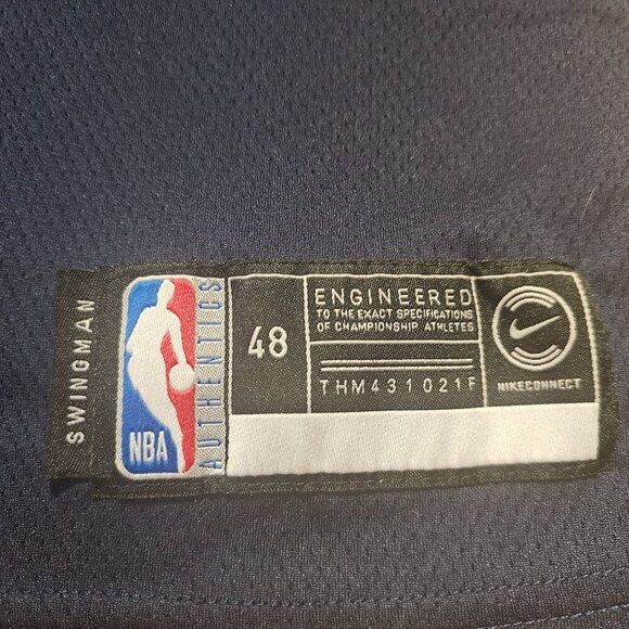 Nike NBA Authenics Zion WIlliamson  New Orleans Pelicans Swingman Jersey Men's L - Picture 7 of 11